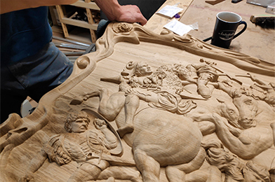 Примеры работ - резные изделия из дерева