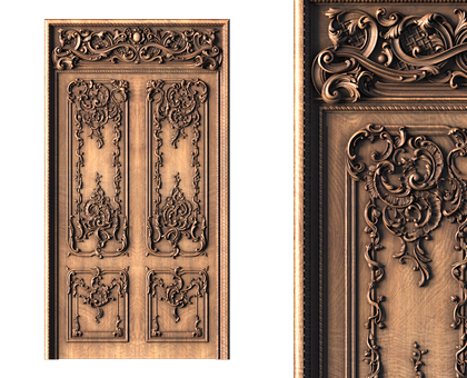 Door, 3d models (stl)