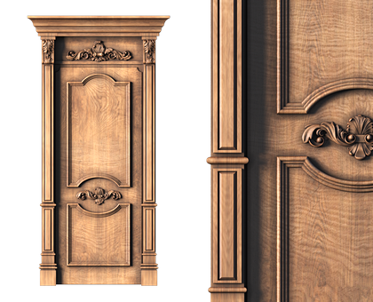 Door, 3d models (stl)