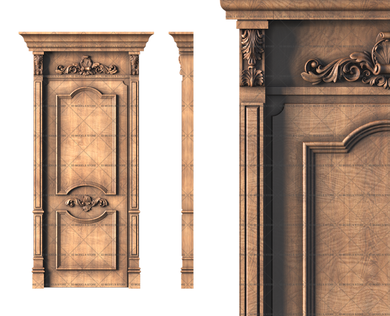 Door, 3d models (stl)