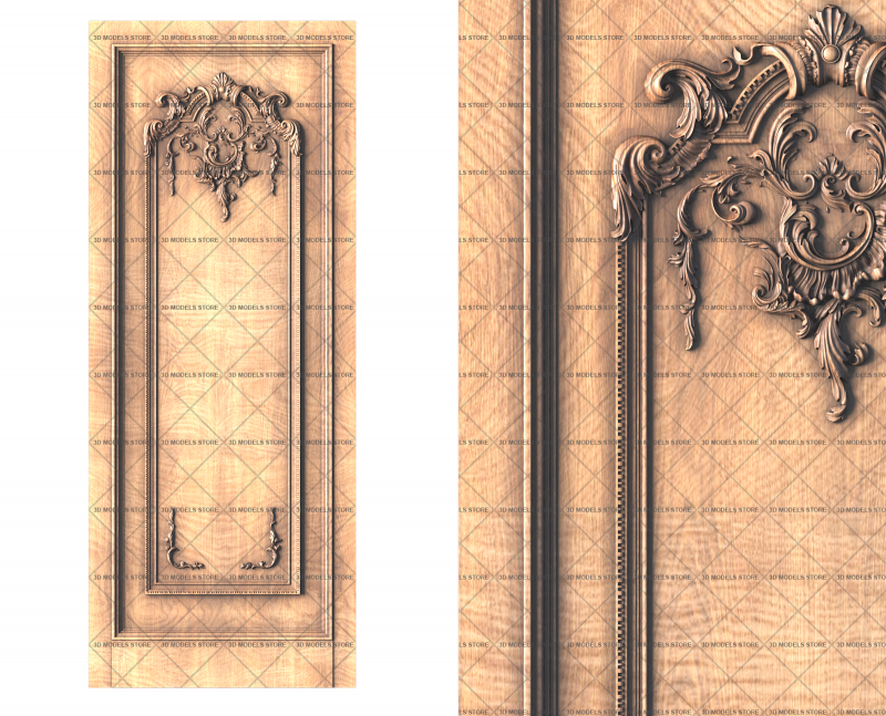 Door, 3d models (stl)