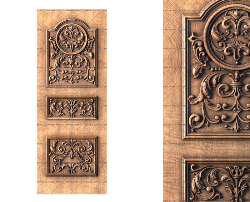 Door, 3d models (stl)