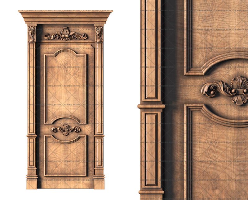 Door, 3d models (stl)