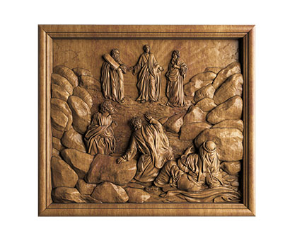 Panel Transfiguration of the Lord, 3d models (stl)