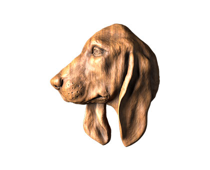 Panel Hound dog, 3d models (stl)