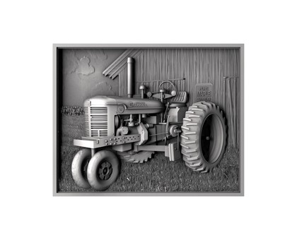 Panel Tractor, 3d models (stl)