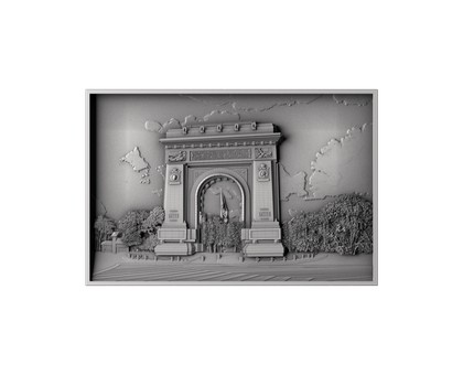 Panel Triumphal Arch, Bucharest, 3d models (stl)