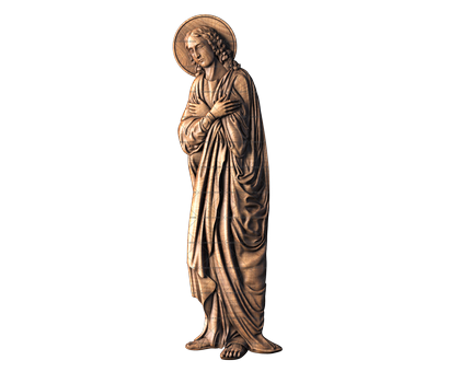 Figure of St John the Apostle, 3d models (stl)