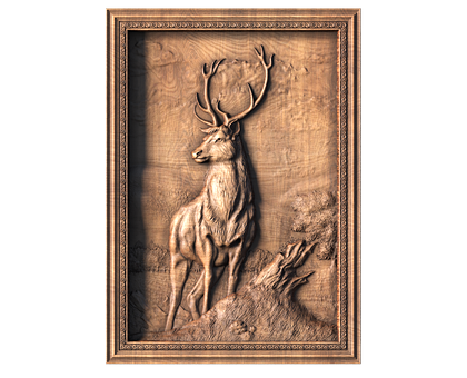 The Deer, 3d models (stl)