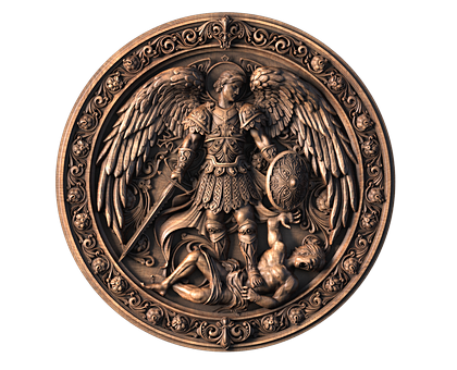 Archangel Michael, 3d models (stl)