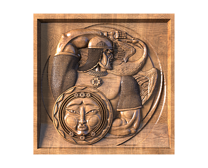 Alyptyg Nymakh in a Square Frame, 3d models (stl)