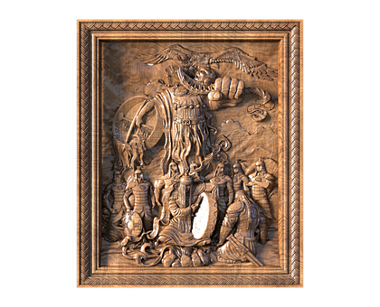 Warrior Initiation Ritual, 3d models (stl)