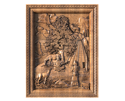 Rest by the River, 3d models (stl)