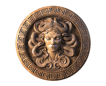 Gorgon, Medusa, 3d models (stl)