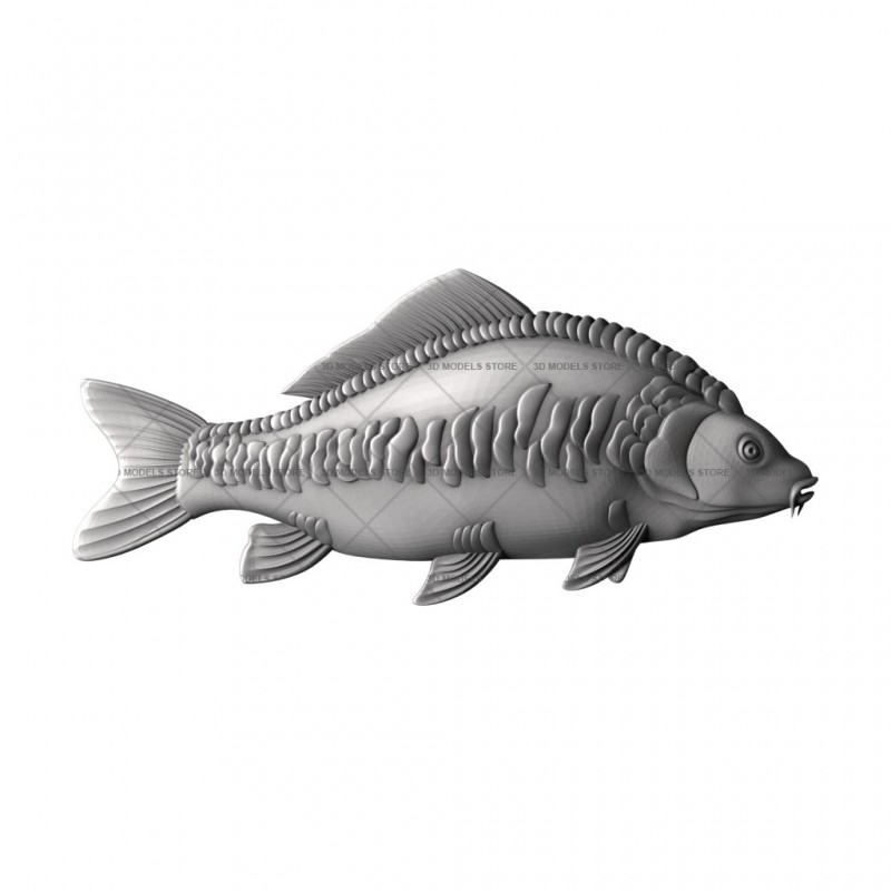 Panel Fish, 3d models (stl)