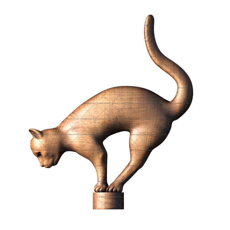 Panel The cat, 3d models (stl)