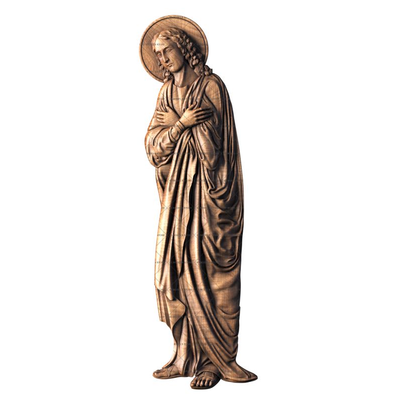Figure of St John the Apostle, 3d models (stl)
