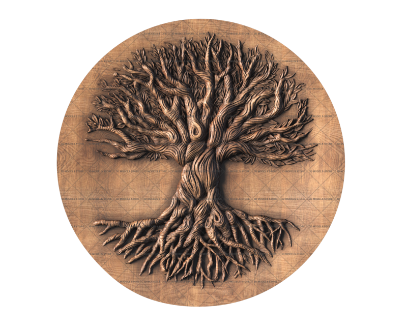 Tree of Life, 3d models (stl)