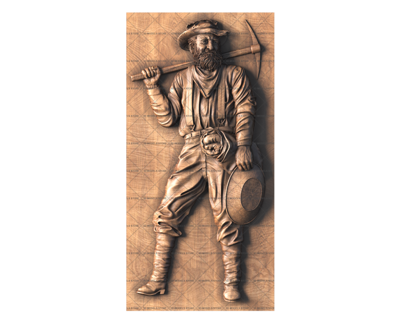 The prospector, 3d models (stl)