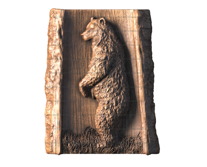 The owner of the forest (bear), 3d models (stl)