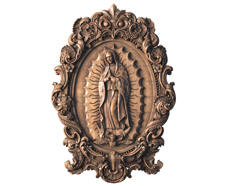 The Virgin Mary, 3d models (stl)