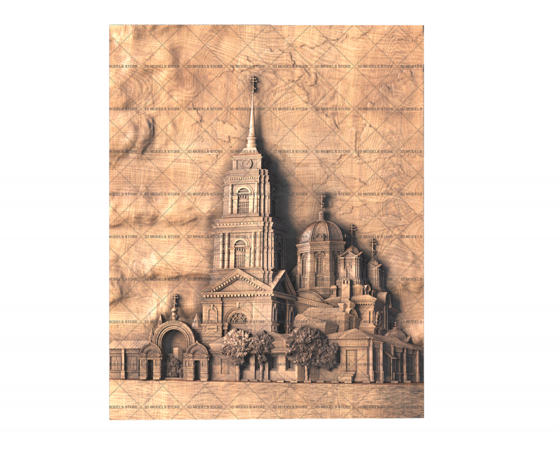 The Transfiguration Cathedral (Saint Petersburg), 3d models (stl)