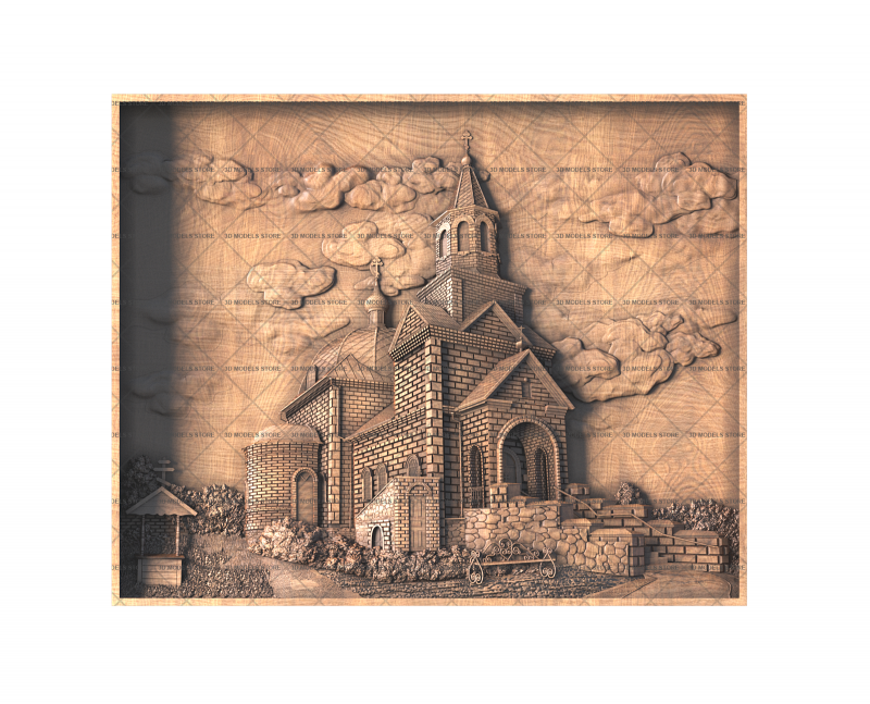 The Church, 3d models (stl)