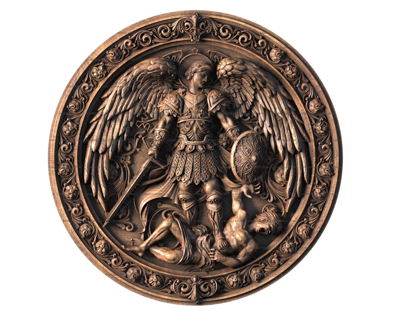 Archangel Michael, 3d models (stl)