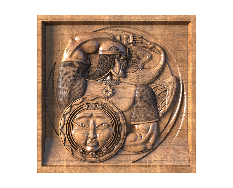 Alyptyg Nymakh in a Square Frame, 3d models (stl)