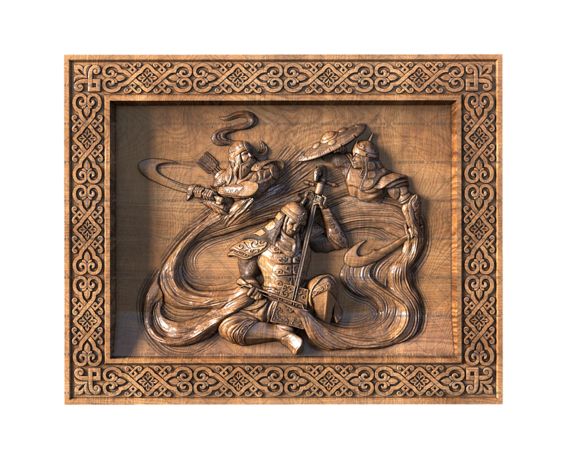 Song of Past Battles, 3d models (stl)