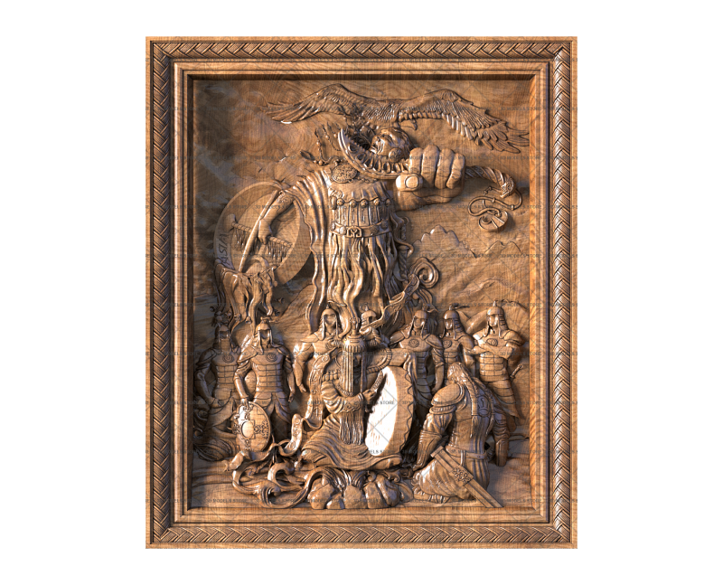 Warrior Initiation Ritual, 3d models (stl)