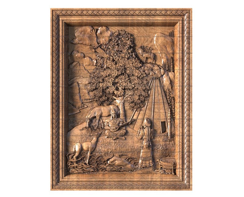 Rest by the River, 3d models (stl)