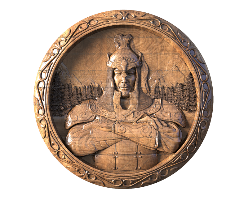 Stern Khan, 3d models (stl)