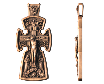 Crucifix, 3d models (stl)