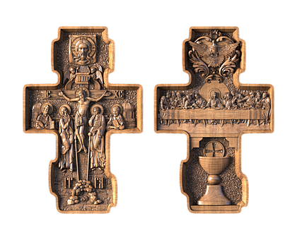 The Last Supper (double-sided), 3d models (stl)