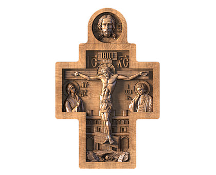 Crucifix, 3d models (stl)