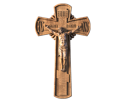 Crucifix, 3d models (stl)