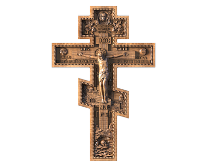 Crucifix, 3d models (stl)