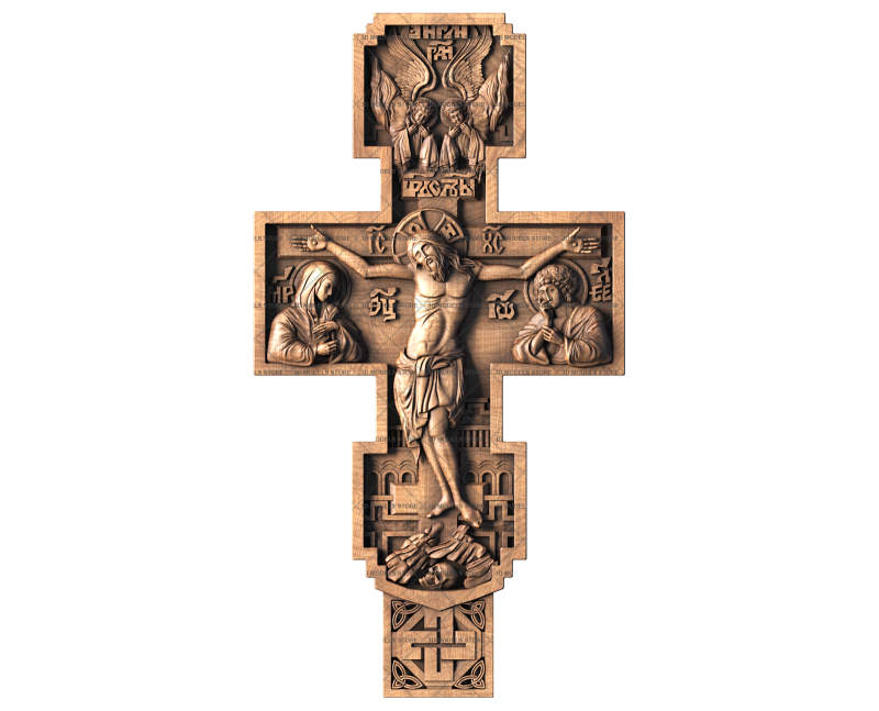 Crucifix, 3d models (stl)