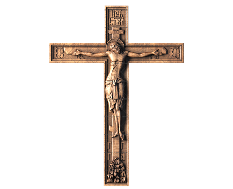 Crucifix, 3d models (stl)