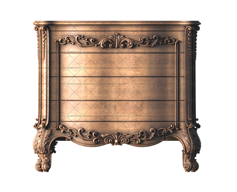 Dresser, 3d models (stl)