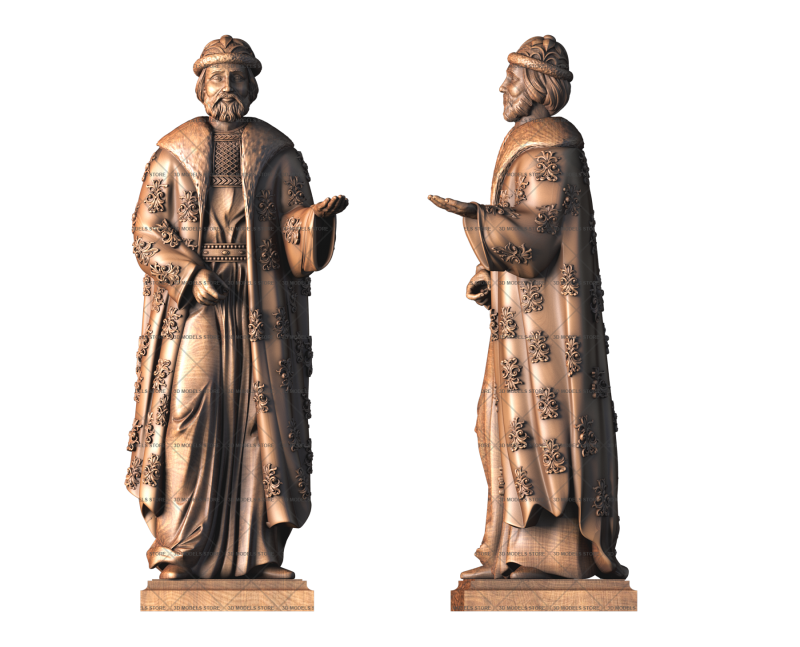 Saint Peter sculpture, 3d models (stl)