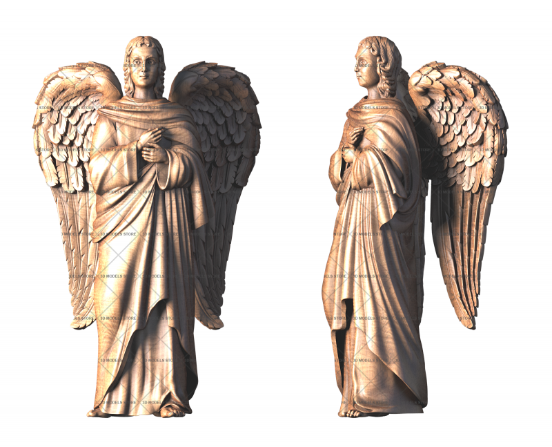 Angel, 3d models (stl)