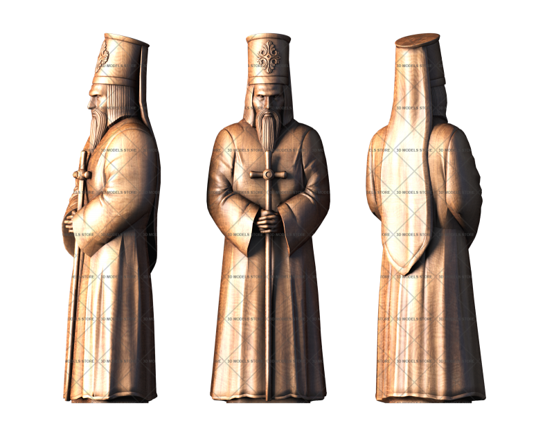 The Priest, 3d models (stl)