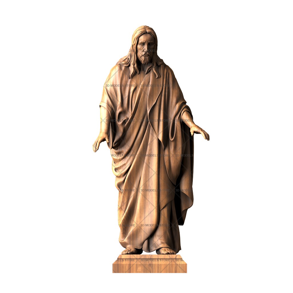 Sculpture Jesus Christ sclr_stl_0033 - 3D (stl) model