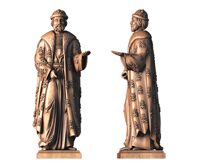 Saint Peter sculpture, 3d models (stl)