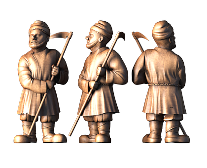 The tpeasant, 3d models (stl)