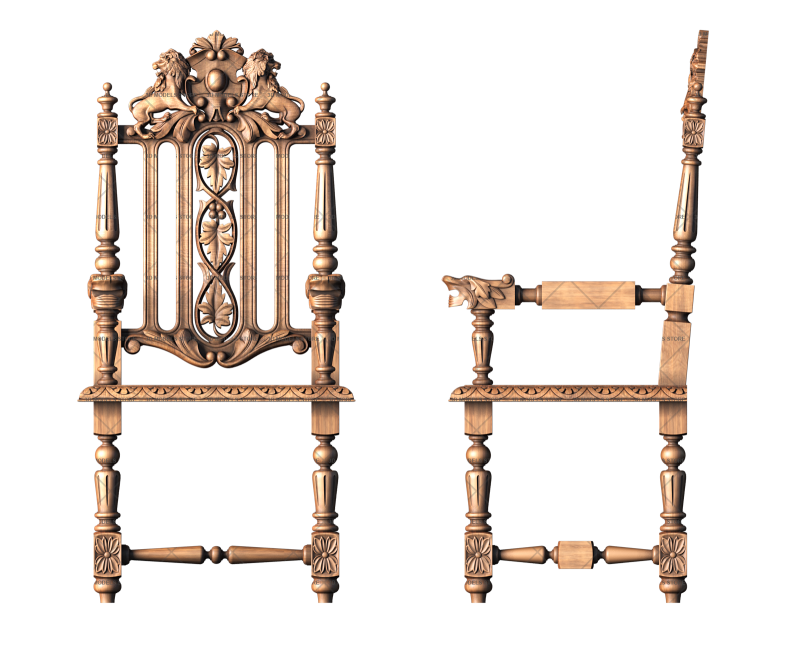 Armchair, 3d models (stl)