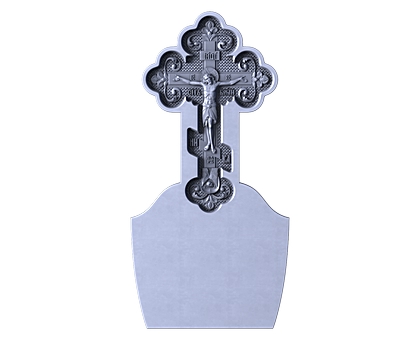 Monument with a crucifix, 3d models (stl)