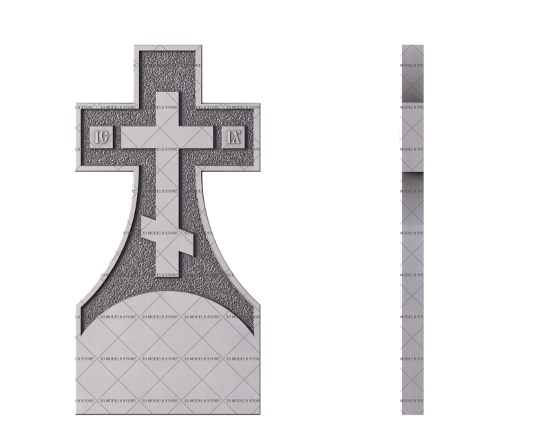 Monument tombstone in the shape of a heart, 3d models (stl)